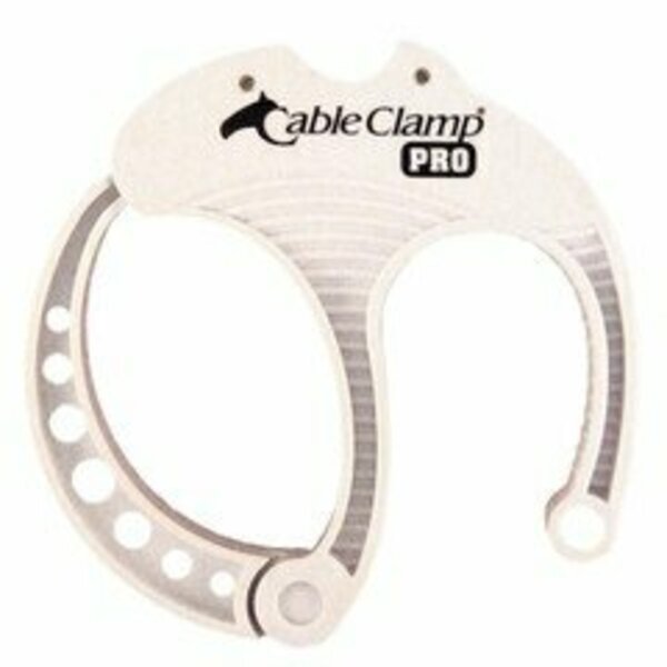 Swe-Tech 3C Cable Clamp Pro - Large - White/Black, 8PK FWT30CA-79108